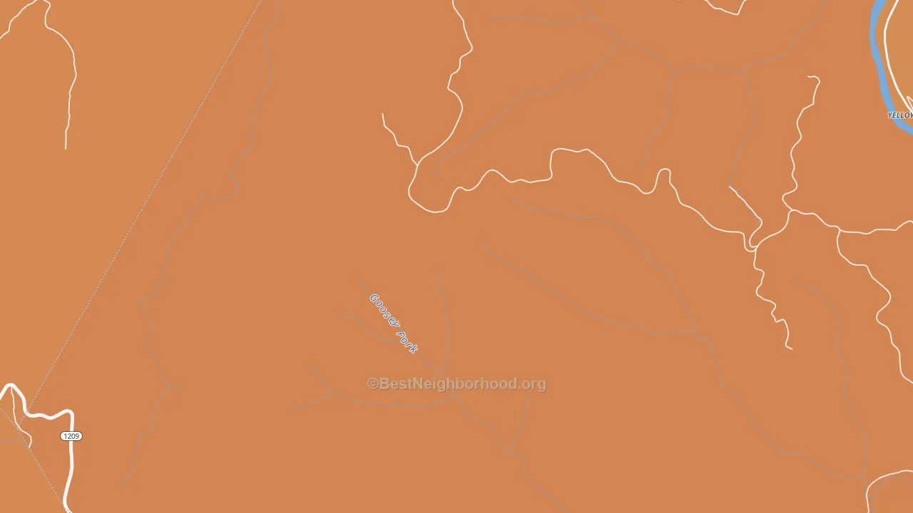 Map of the best neighborhoods in the Leighton area, with better matches in green and worse matches in red