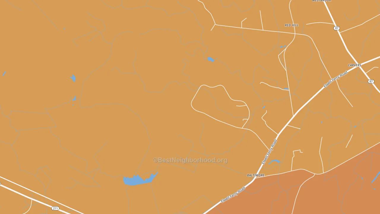 Map of the best neighborhoods in the Lisbon area, with better matches in green and worse matches in red
