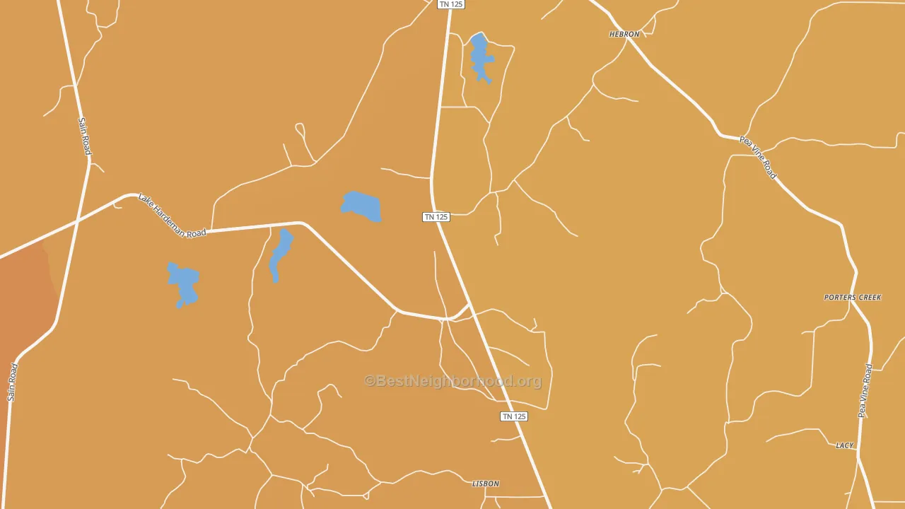 Map of the best neighborhoods in the Lisbon area, with better matches in green and worse matches in red