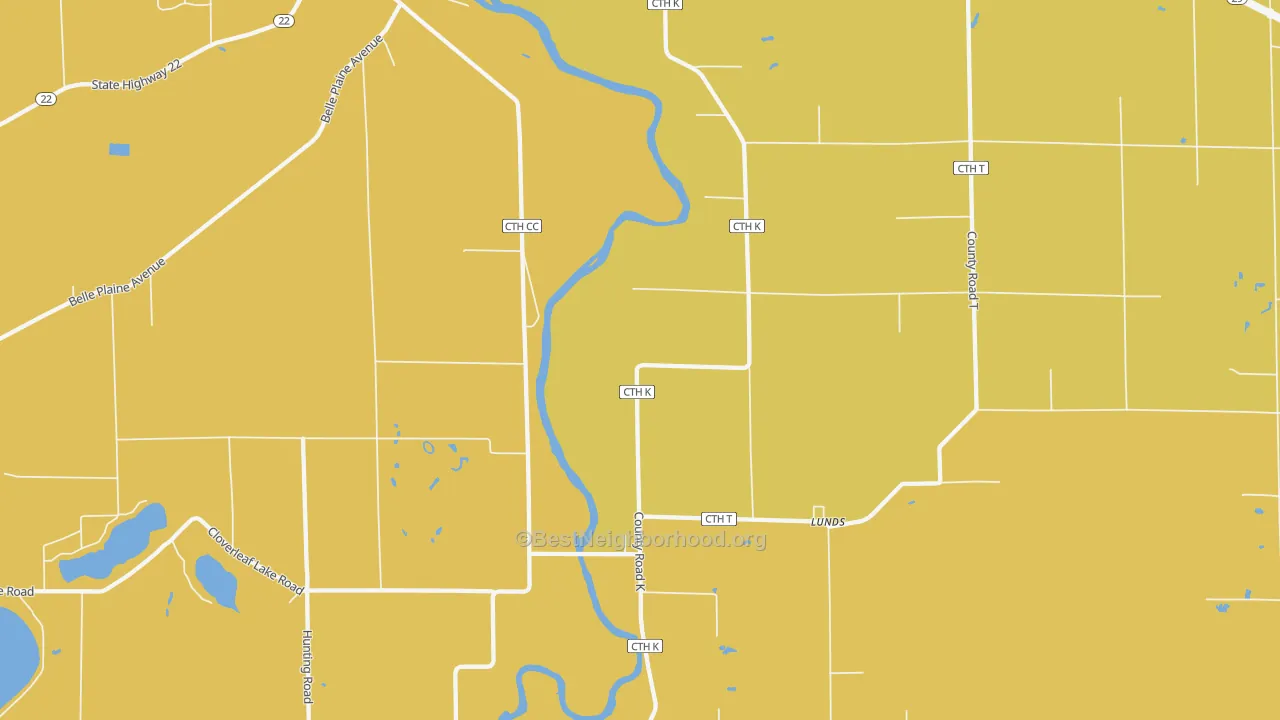 Map of the best neighborhoods in the Lunds area, with better matches in green and worse matches in red