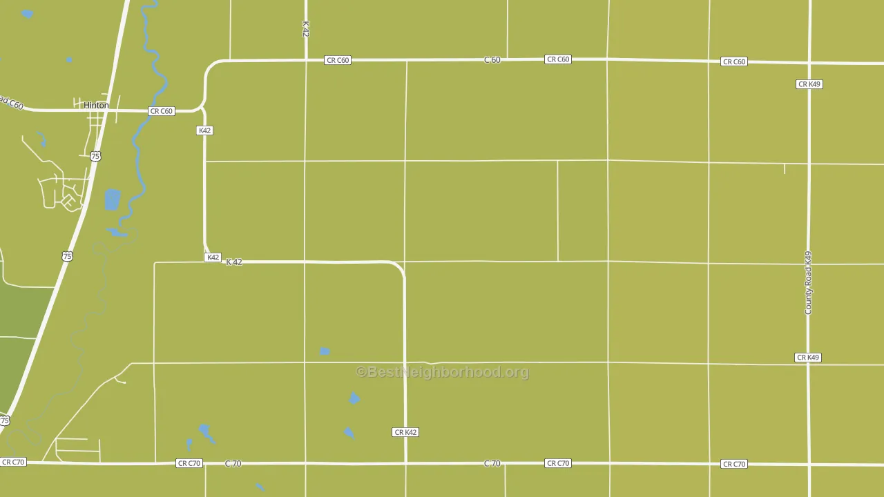 Map of the best neighborhoods in the Neptune area, with better matches in green and worse matches in red