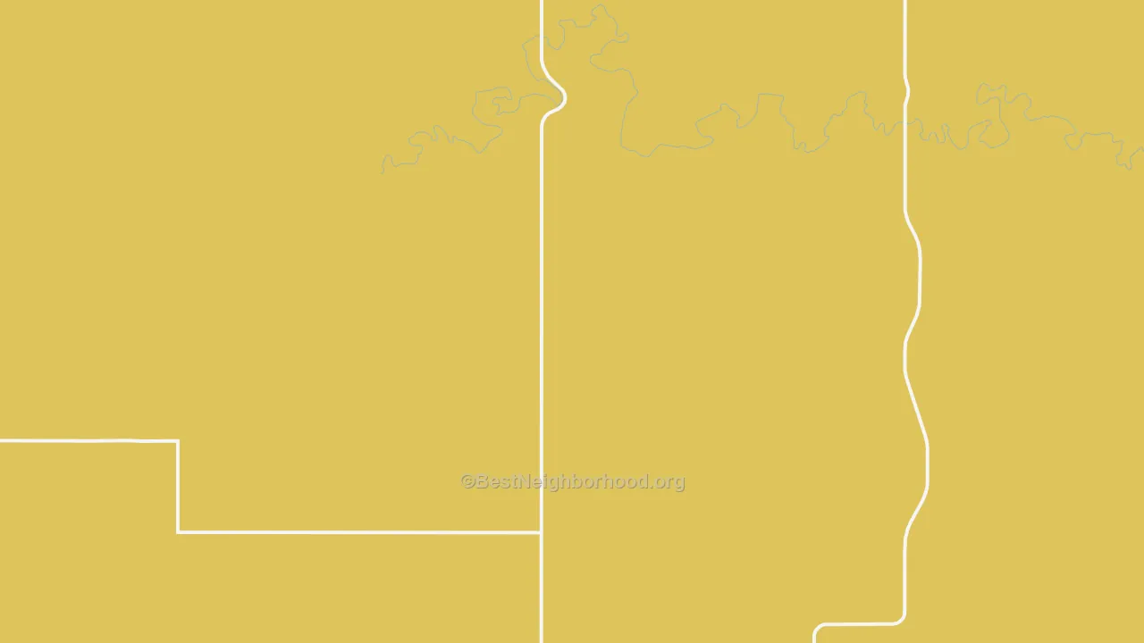 Map of the best neighborhoods in the North Lemmon area, with better matches in green and worse matches in red