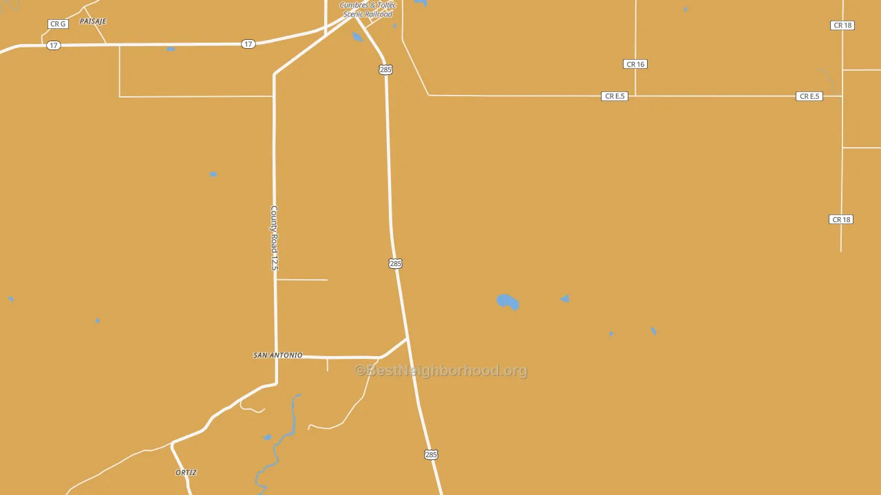 Map of the best neighborhoods in the San Antonio area, with better matches in green and worse matches in red
