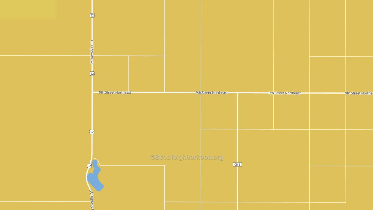 Map of the best neighborhoods in the South Cottonwood area, with better matches in green and worse matches in red