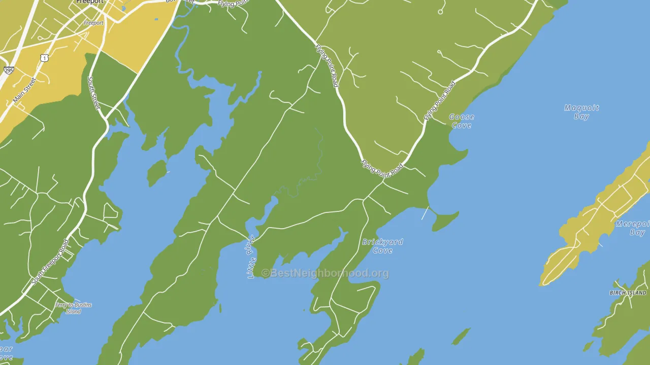 Map of the best neighborhoods in the South Durham area, with better matches in green and worse matches in red