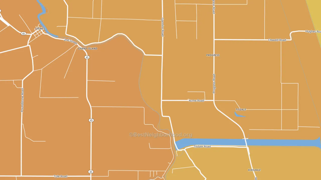 Map of the best neighborhoods in the Sycamore area, with better matches in green and worse matches in red