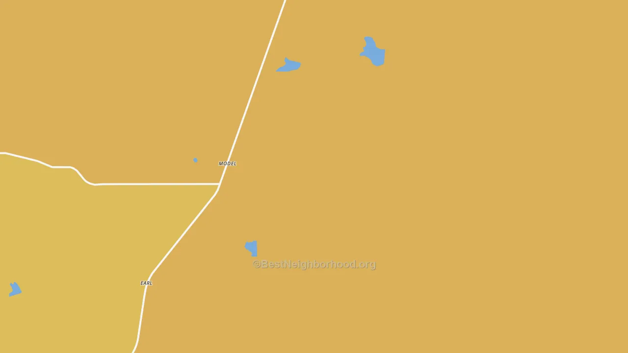 Map of the best neighborhoods in the Tyrone area, with better matches in green and worse matches in red
