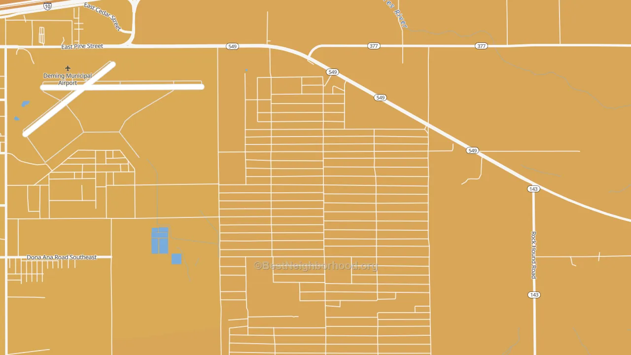Map of the best neighborhoods in the Ventura area, with better matches in green and worse matches in red
