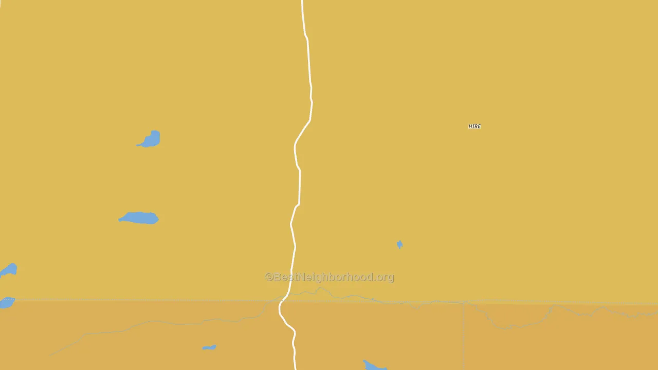 Map of the best neighborhoods in the Whitman area, with better matches in green and worse matches in red
