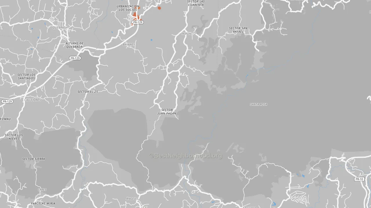 Bike Grade map of 00611, PR