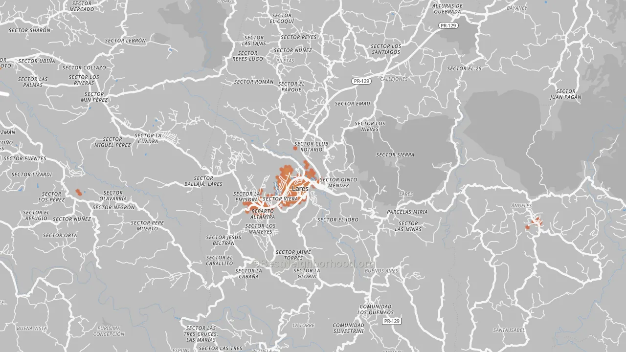 Bike Grade map of 00669, PR