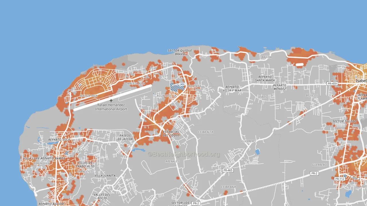 Bike Grade map of 00690, PR