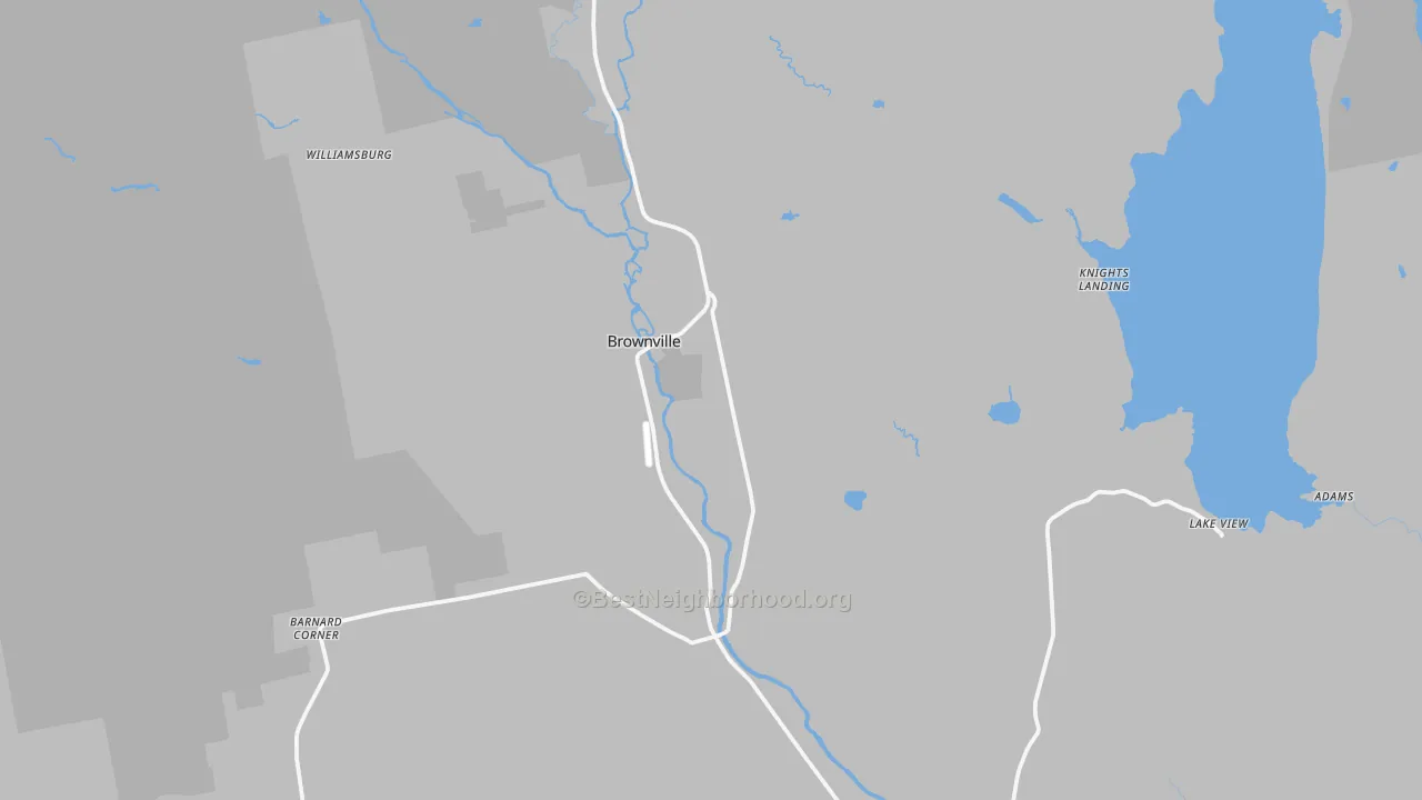 Bike Grade map of 04414, ME