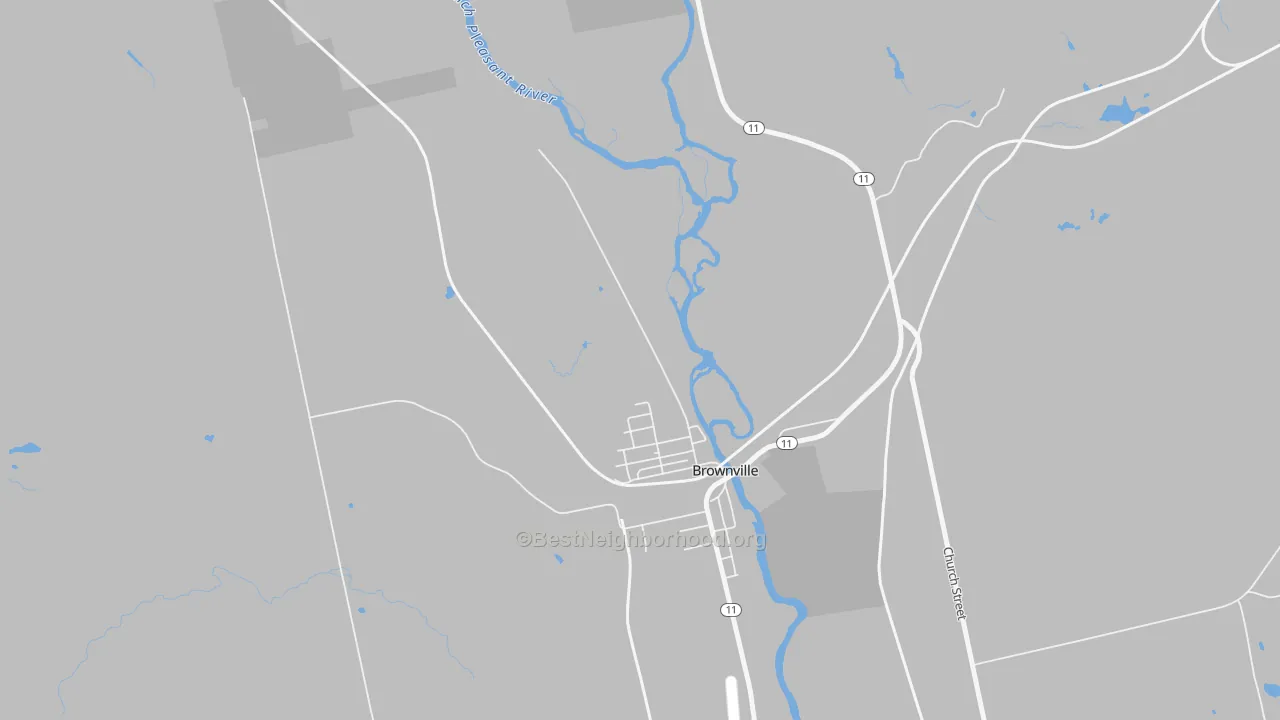 Bike Grade map of 04415, ME