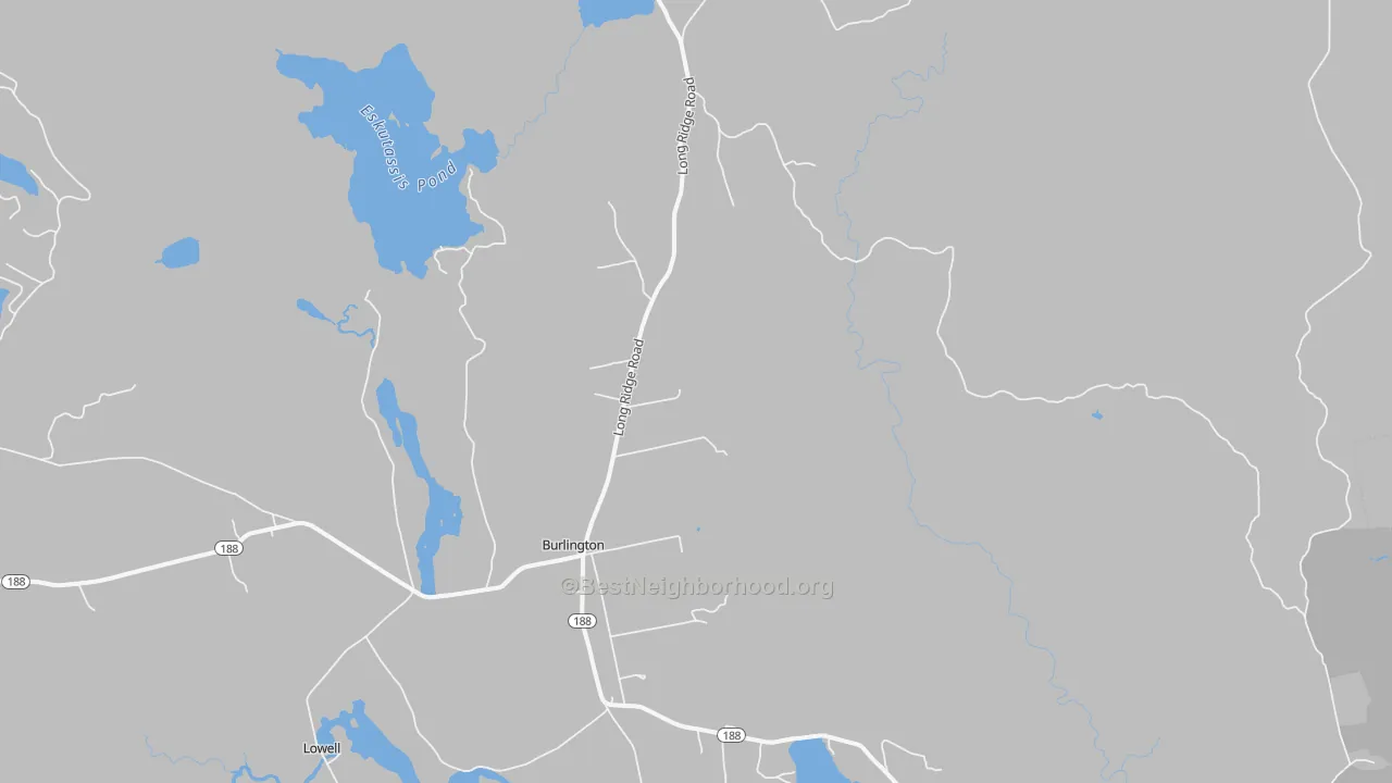 Bike Grade map of 04417, ME