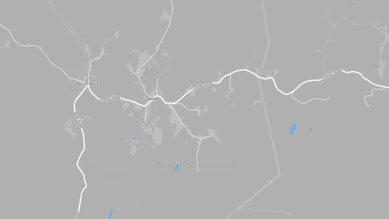 Bike Grade map of 05840, VT