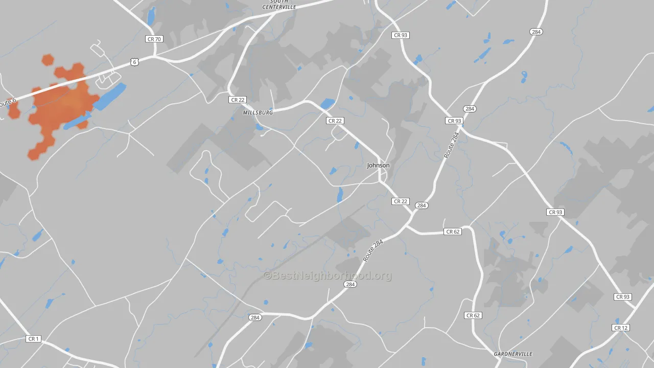 Bike Grade map of 10933, NY
