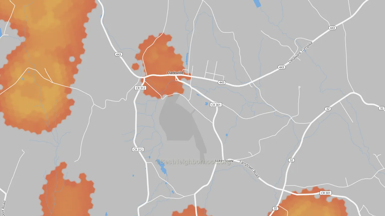Bike Grade map of 12041, NY