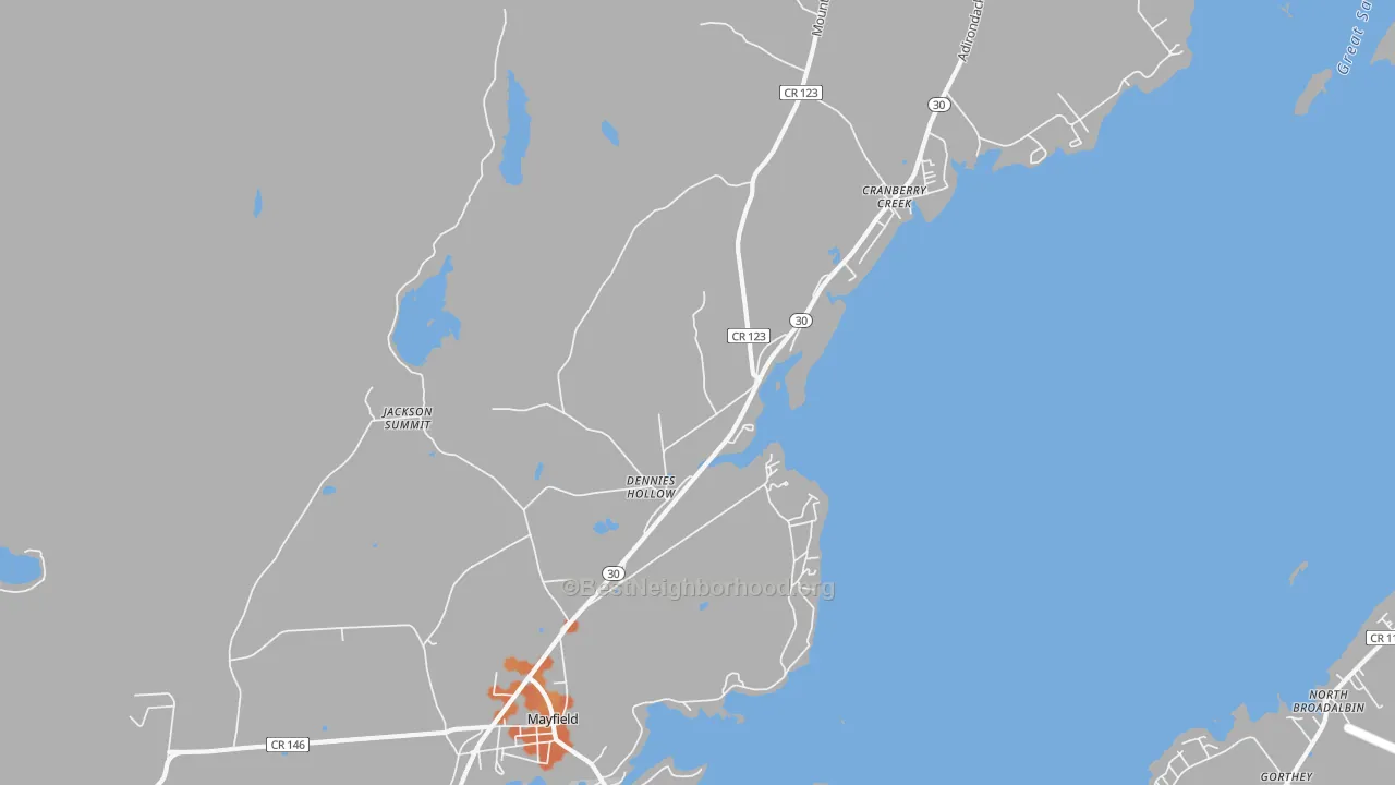 Bike Grade map of 12117, NY