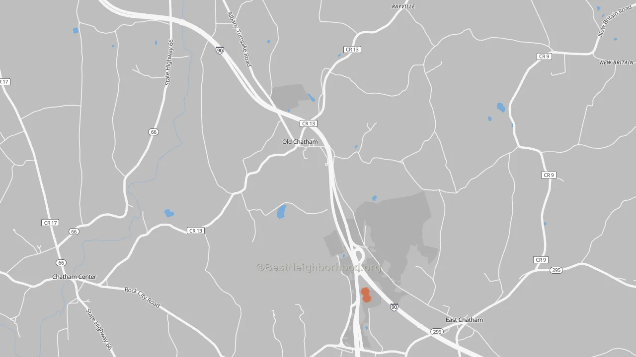 Bike Grade map of 12136, NY