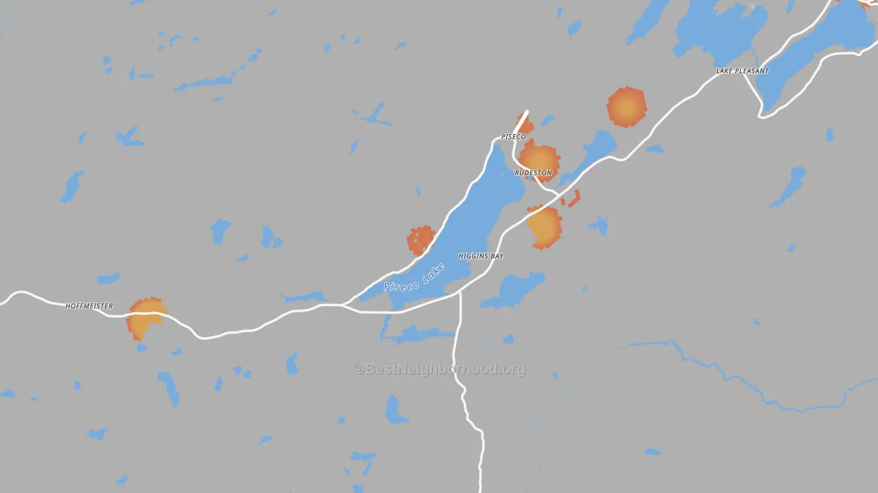 Bike Grade map of 12139, NY