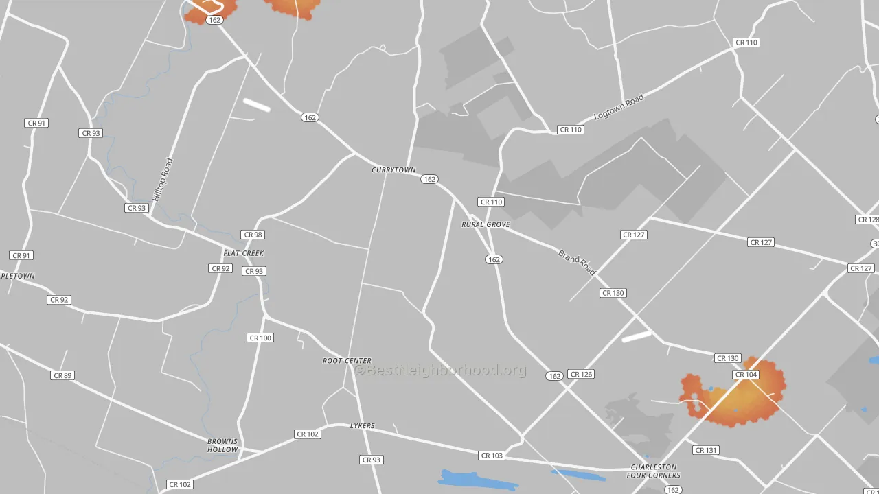 Bike Grade map of 12166, NY