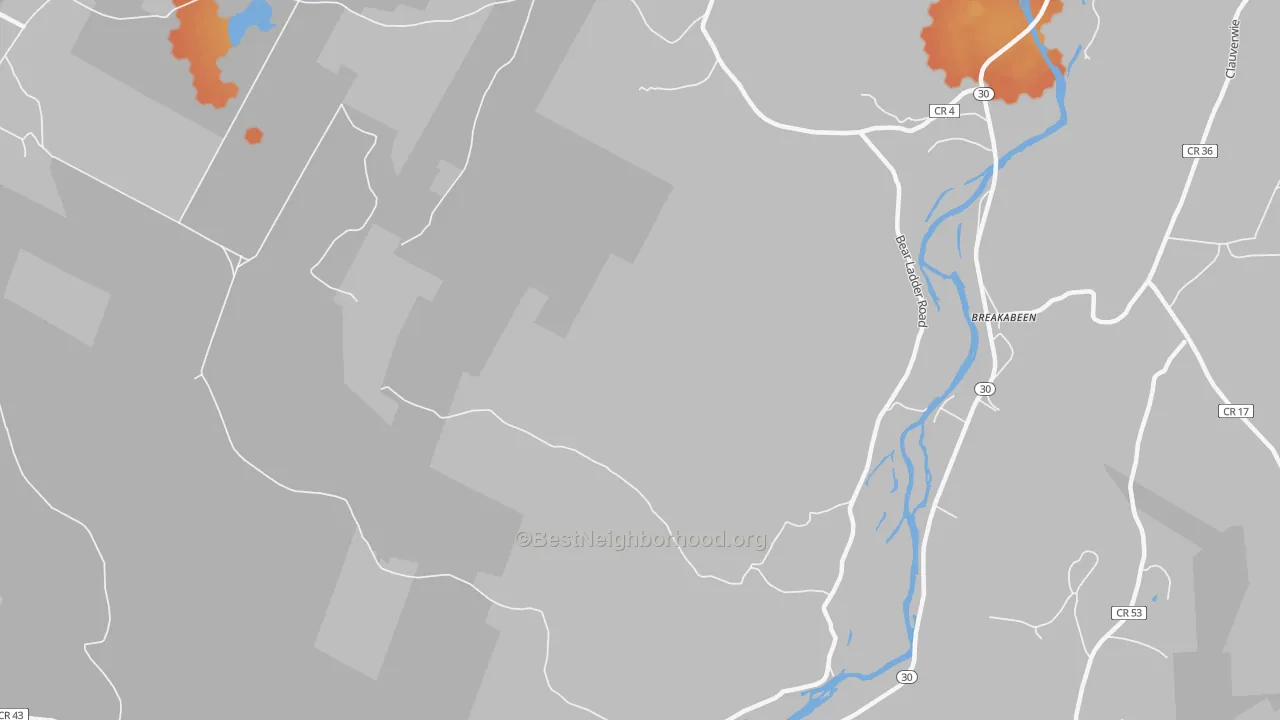 Bike Grade map of 12194, NY