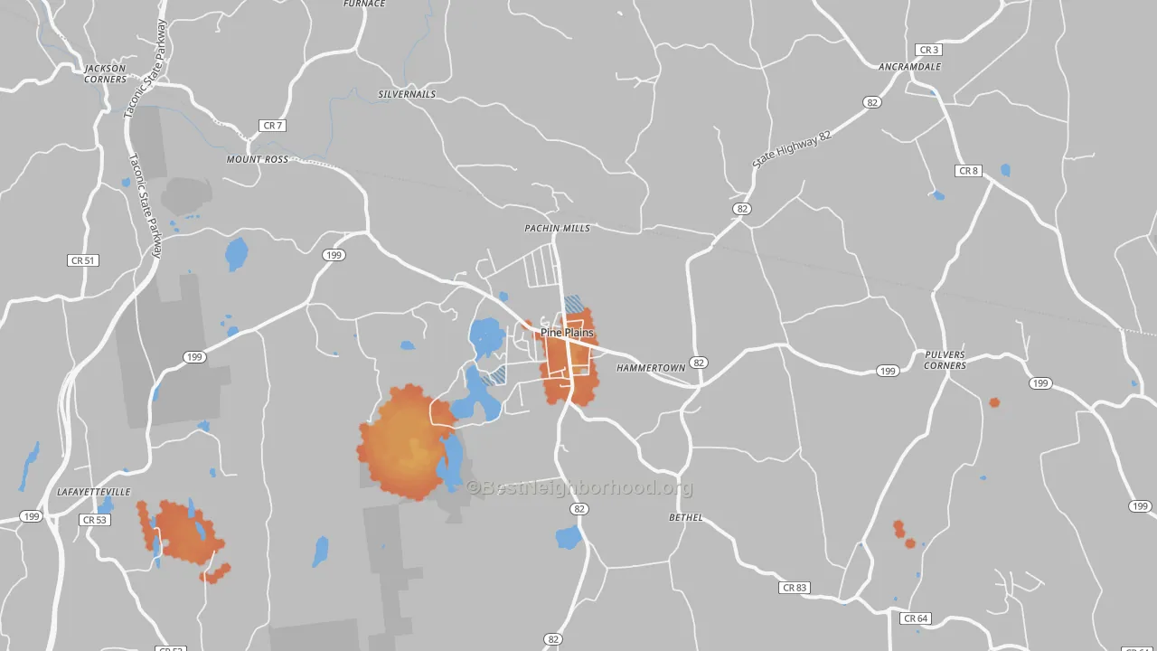 Bike Grade map of 12567, NY