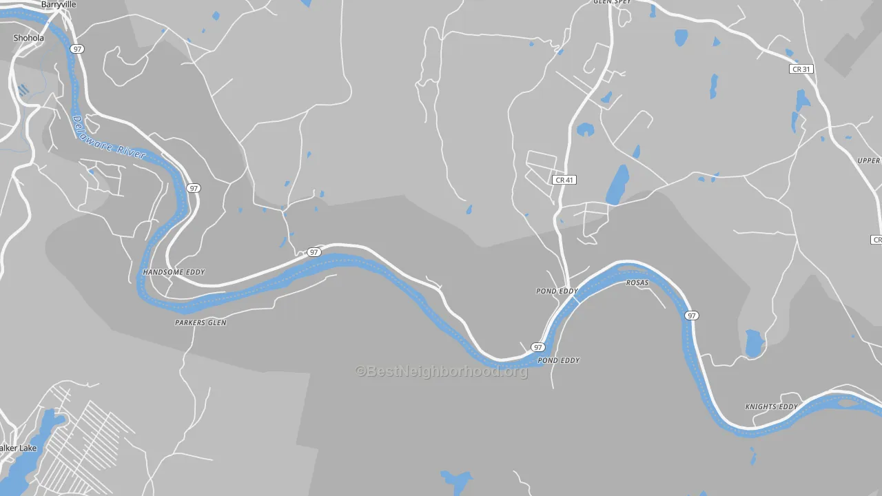Bike Grade map of 12770, NY