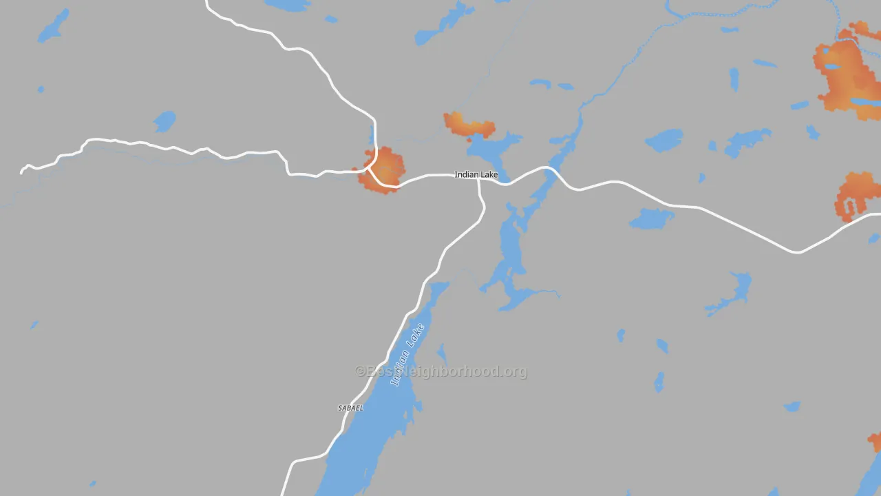 Bike Grade map of 12842, NY