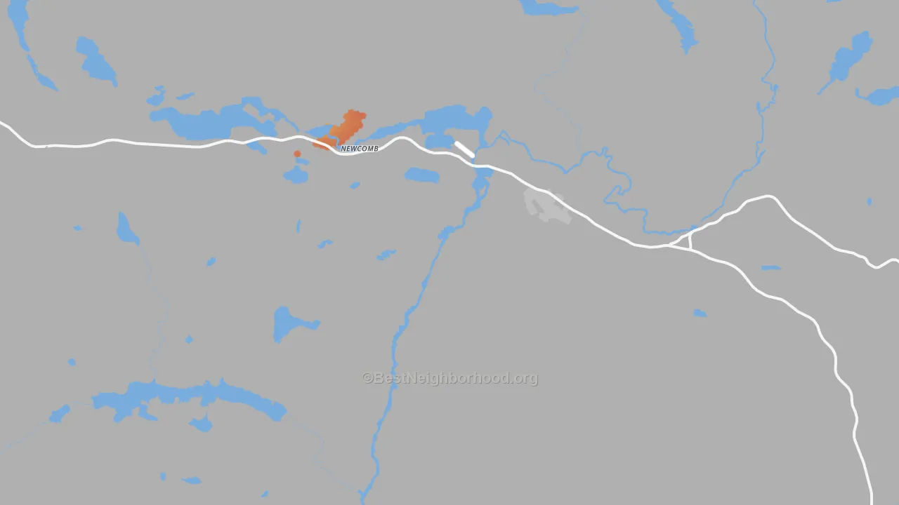 Bike Grade map of 12852, NY