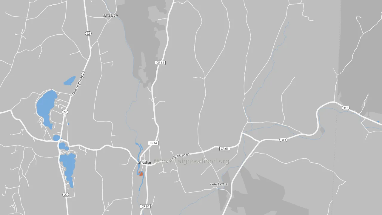 Bike Grade map of 12873, NY