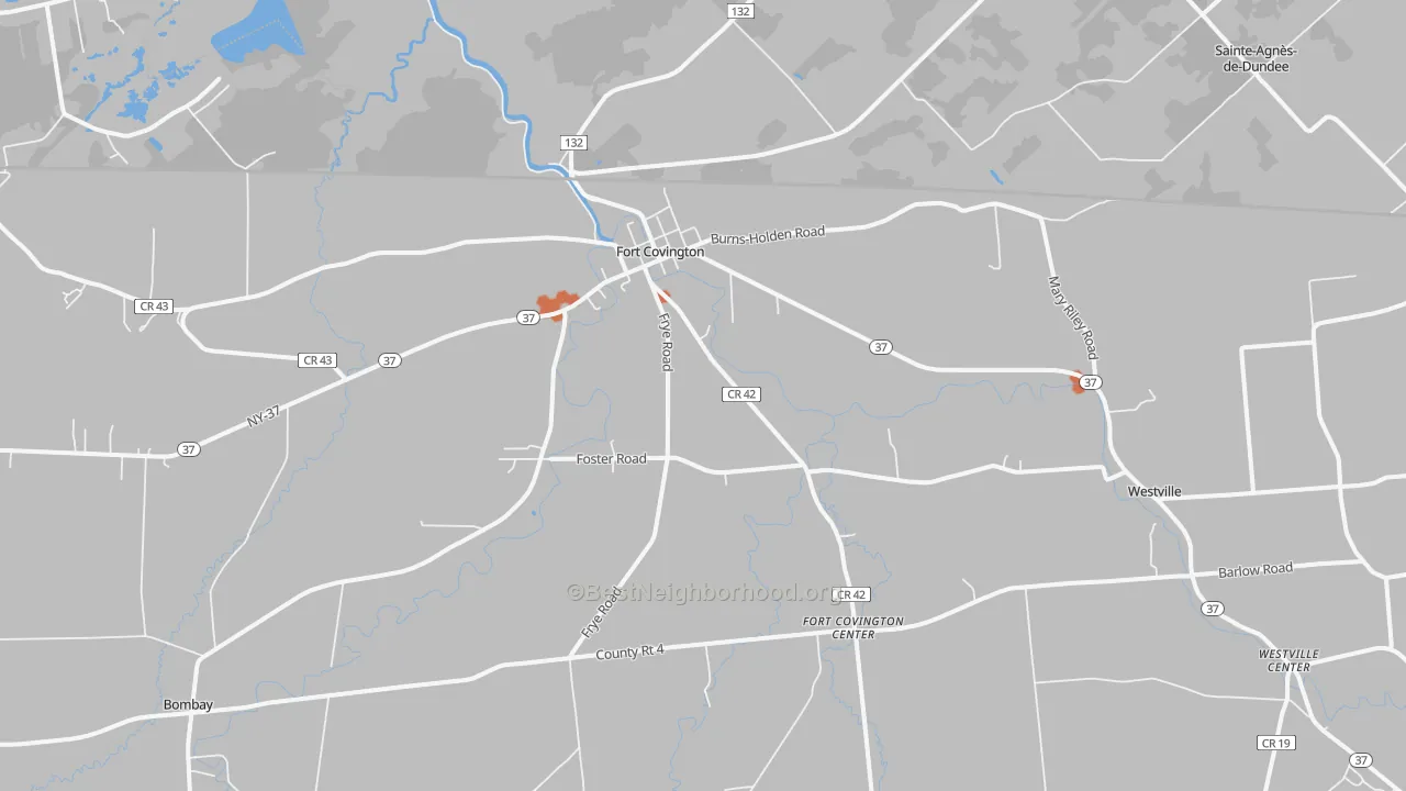 Bike Grade map of 12937, NY
