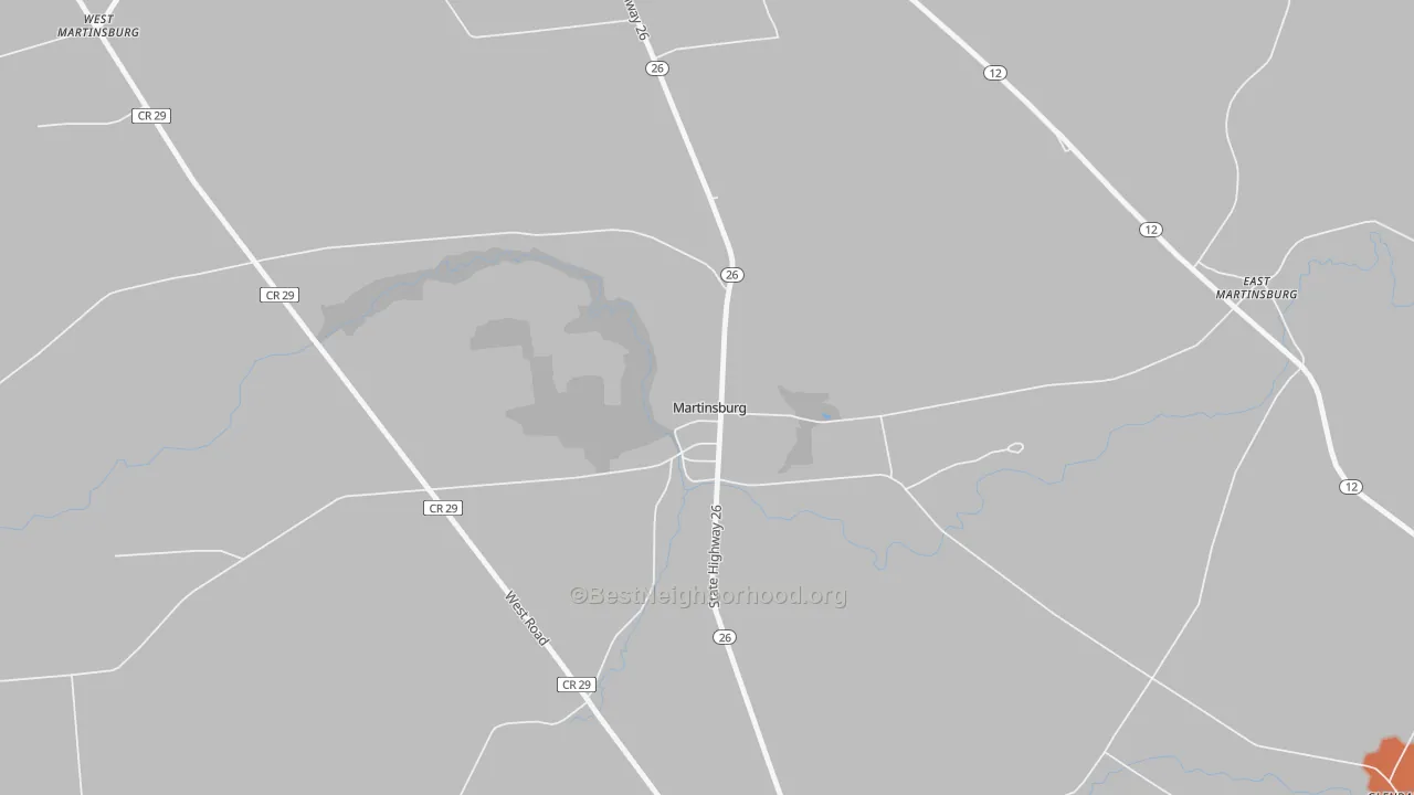 Bike Grade map of 13404, NY