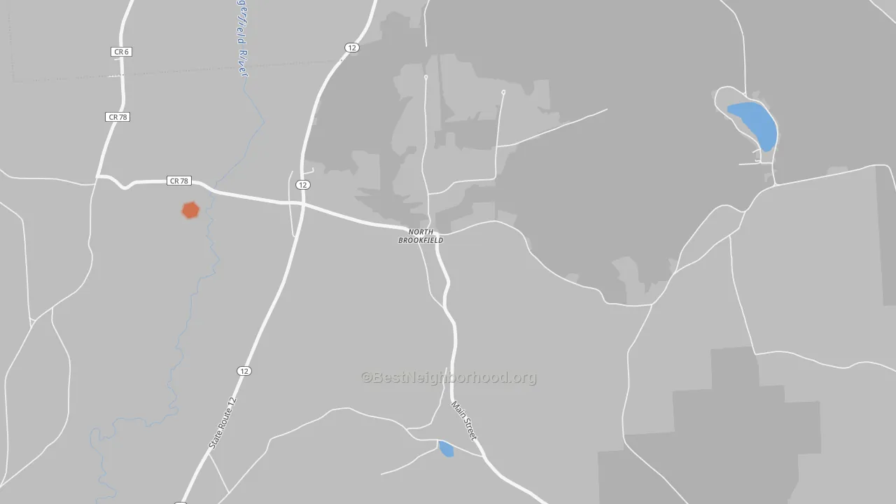 Bike Grade map of 13418, NY