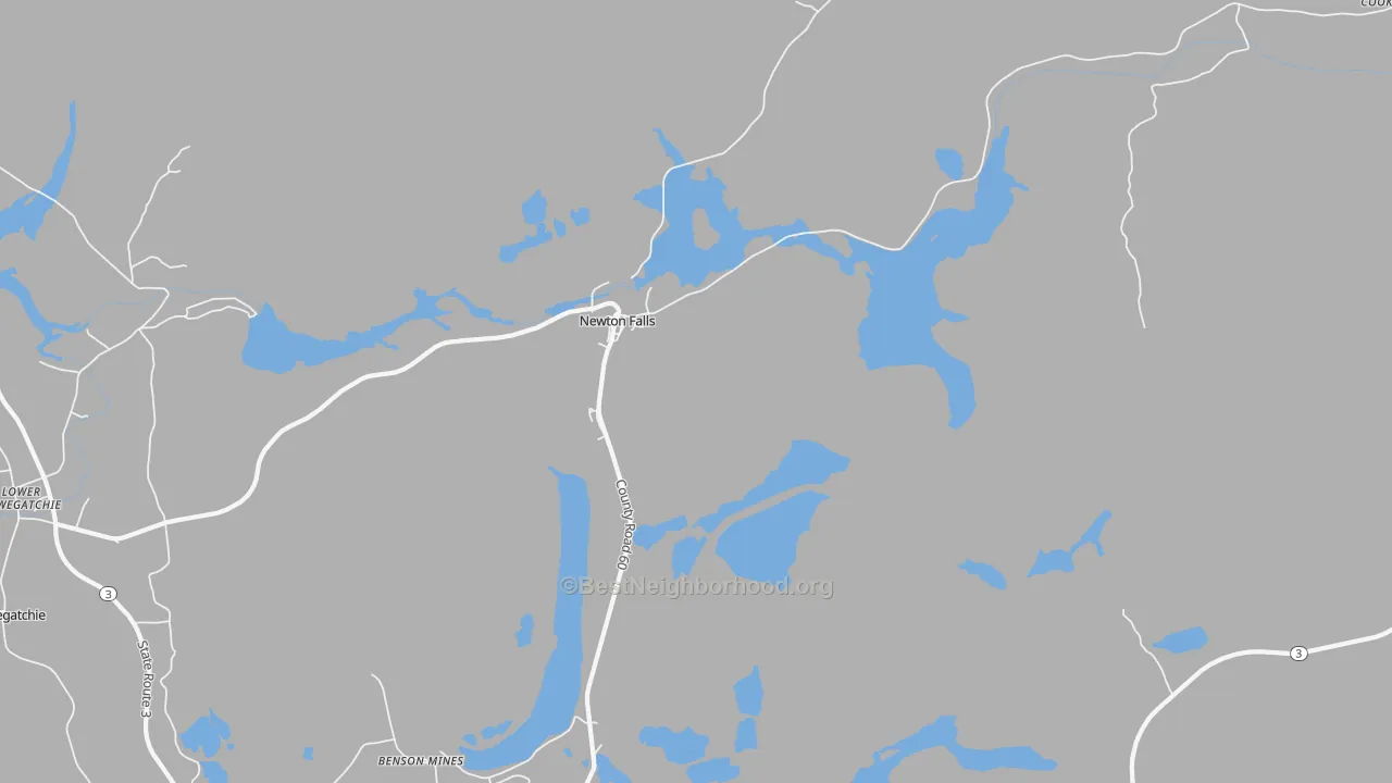 Bike Grade map of 13666, NY