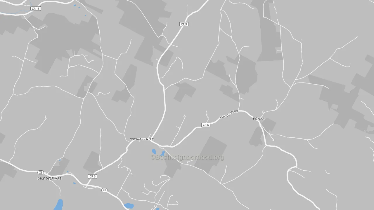 Bike Grade map of 13740, NY