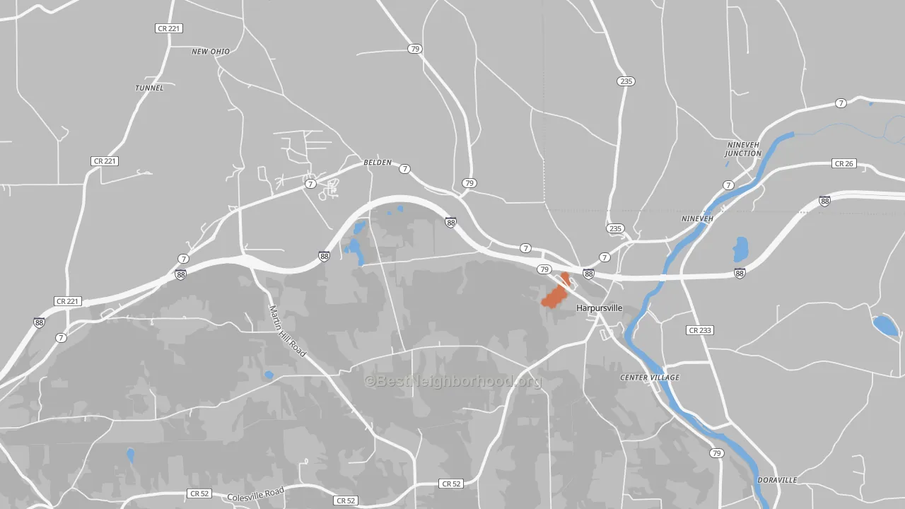 Bike Grade map of 13787, NY