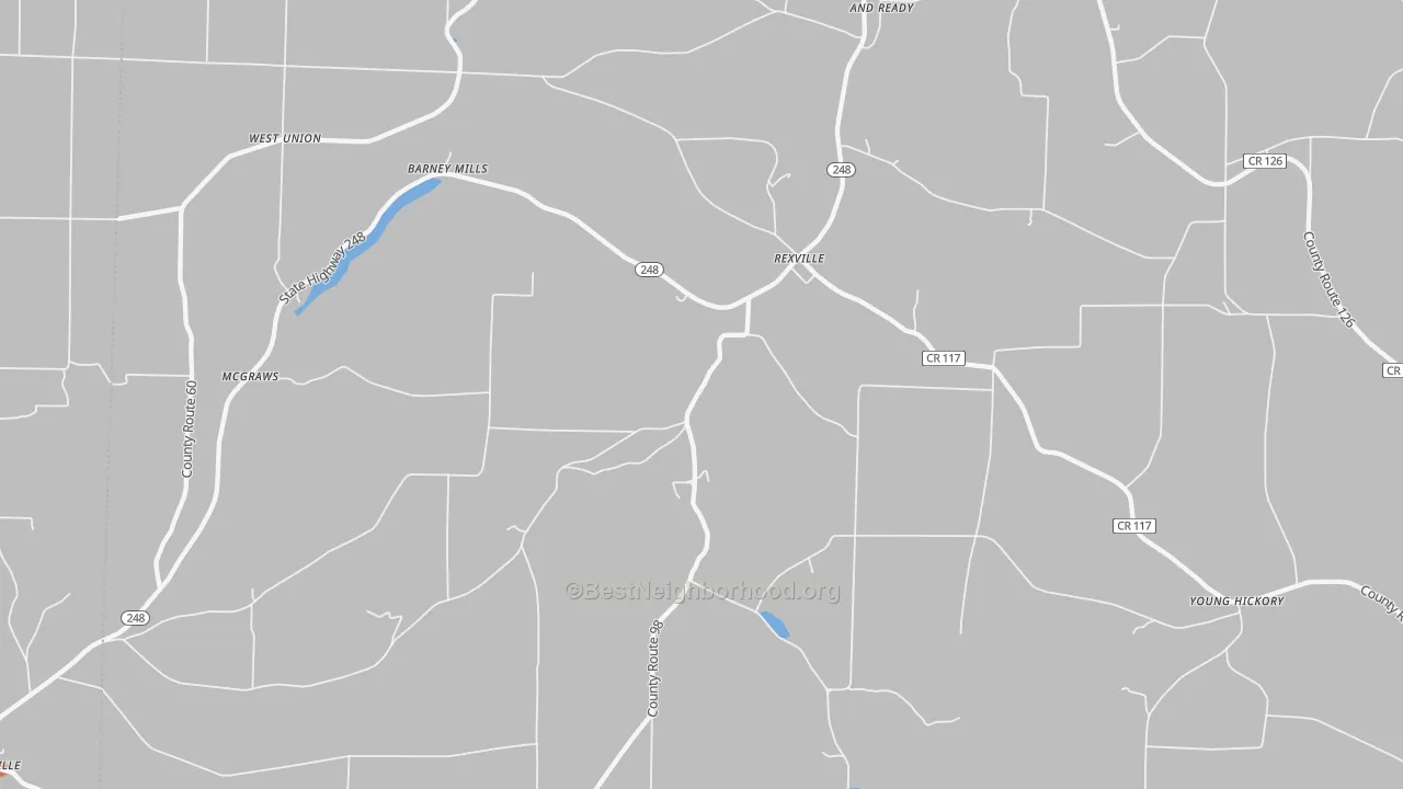 Bike Grade map of 14877, NY