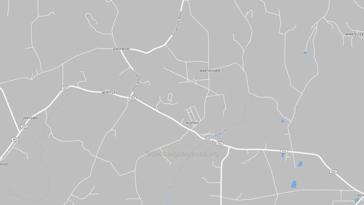 Bike Grade map of 15710, PA