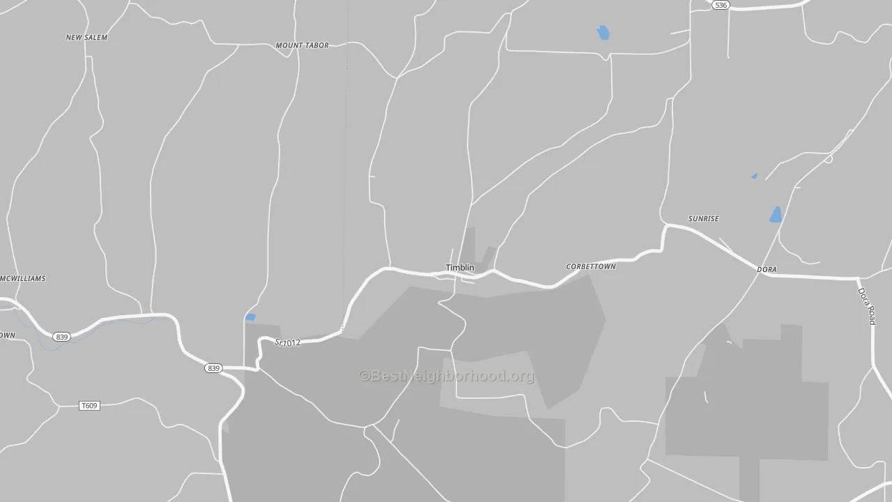 Bike Grade map of 15778, PA