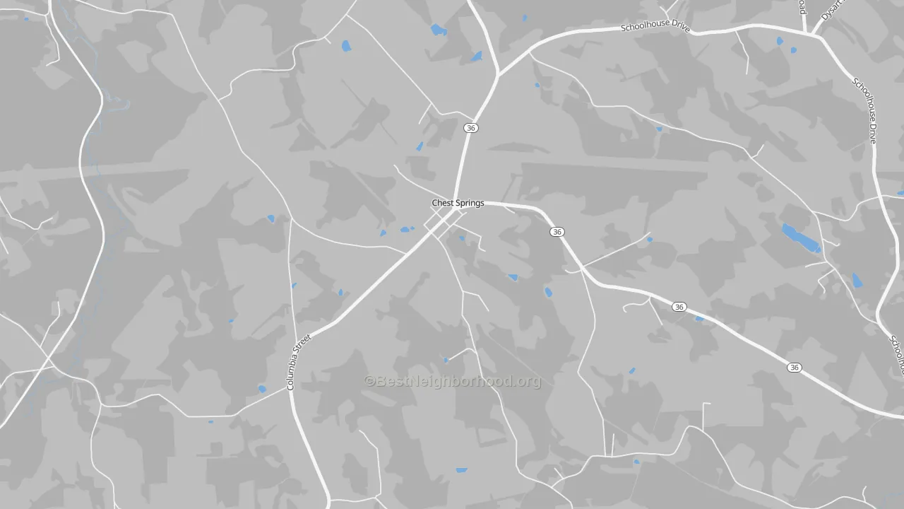 Bike Grade map of 16624, PA