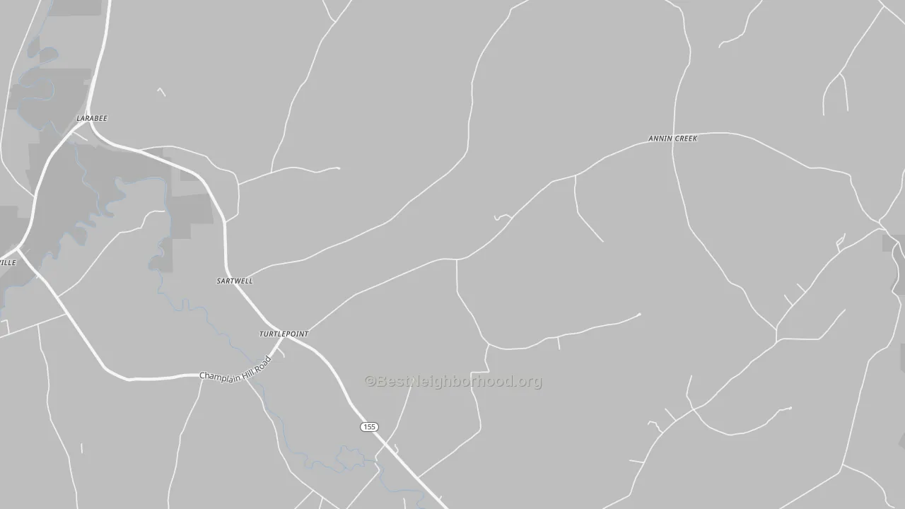 Bike Grade map of 16750, PA