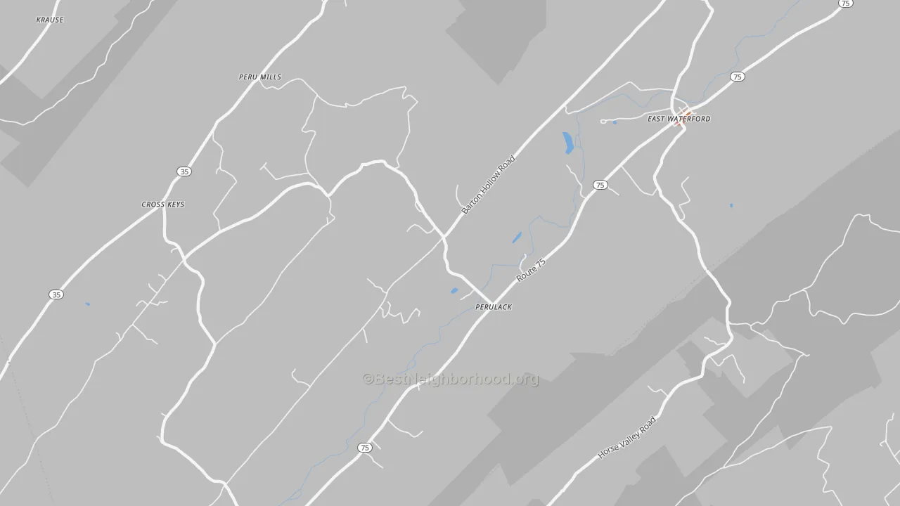 Bike Grade map of 17021, PA