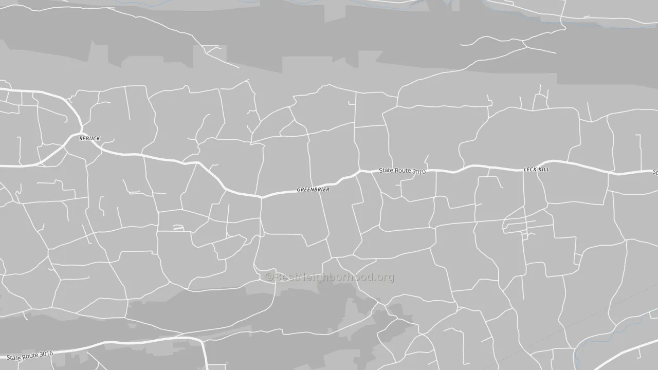 Bike Grade map of 17867, PA