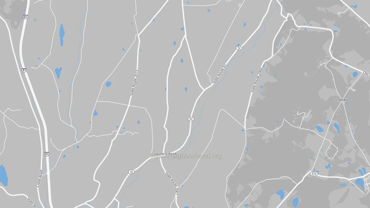Bike Grade map of 18842, PA