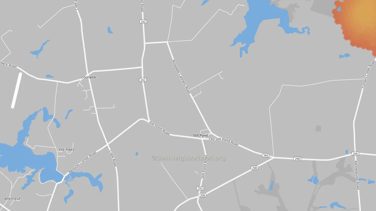 Bike Grade map of 21667, MD