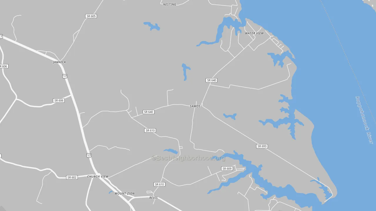Bike Grade map of 23180, VA