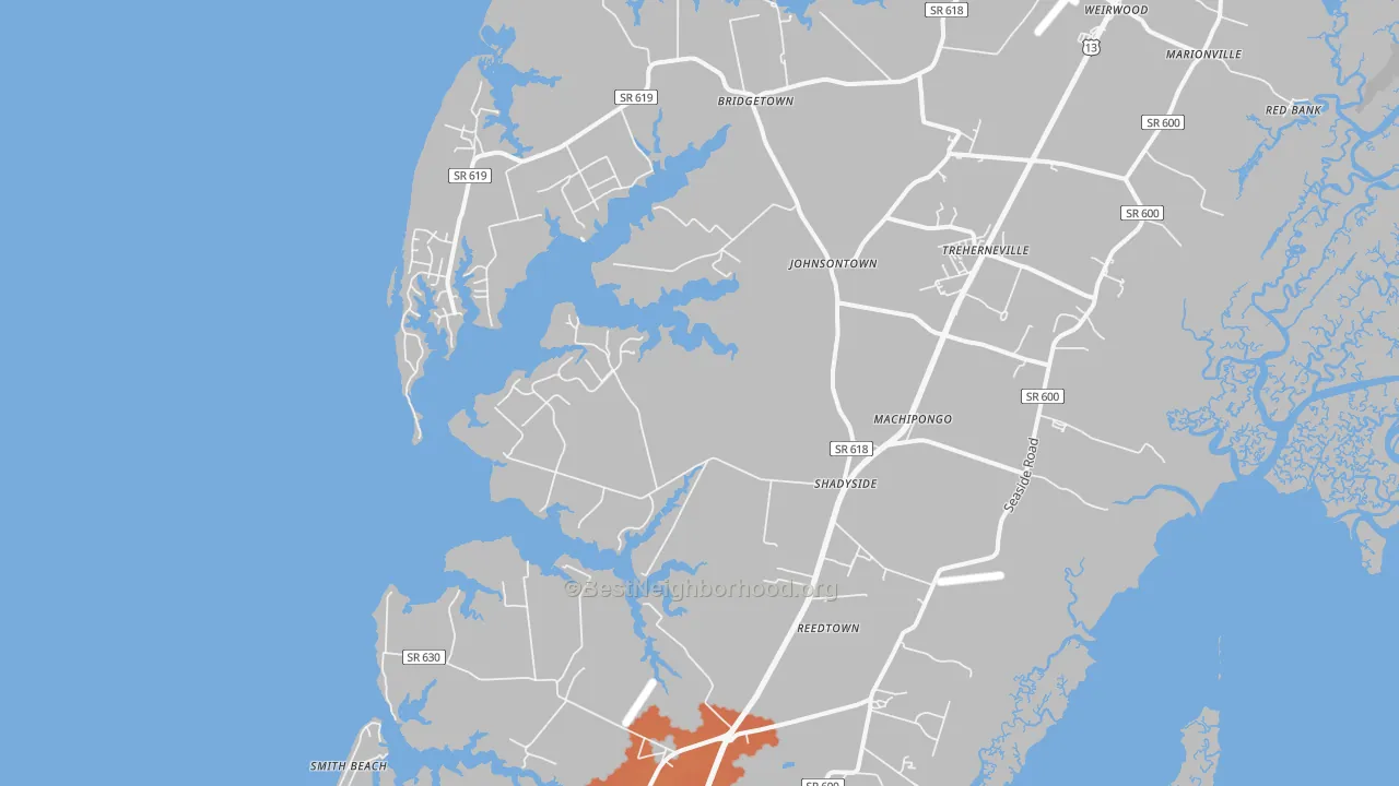 Bike Grade map of 23405, VA