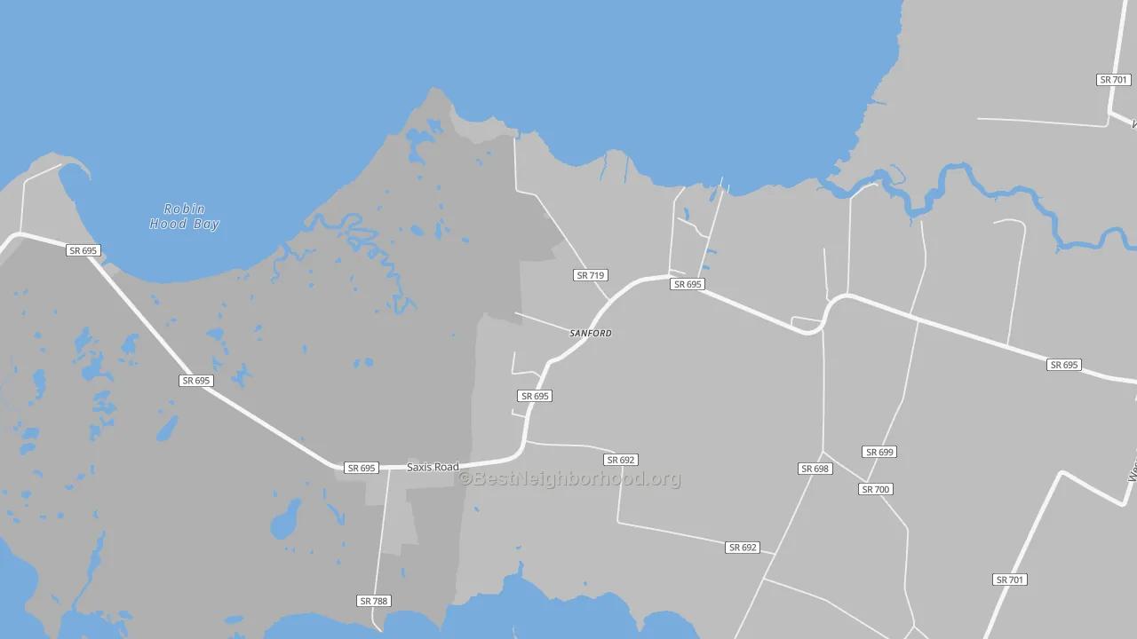Bike Grade map of 23426, VA